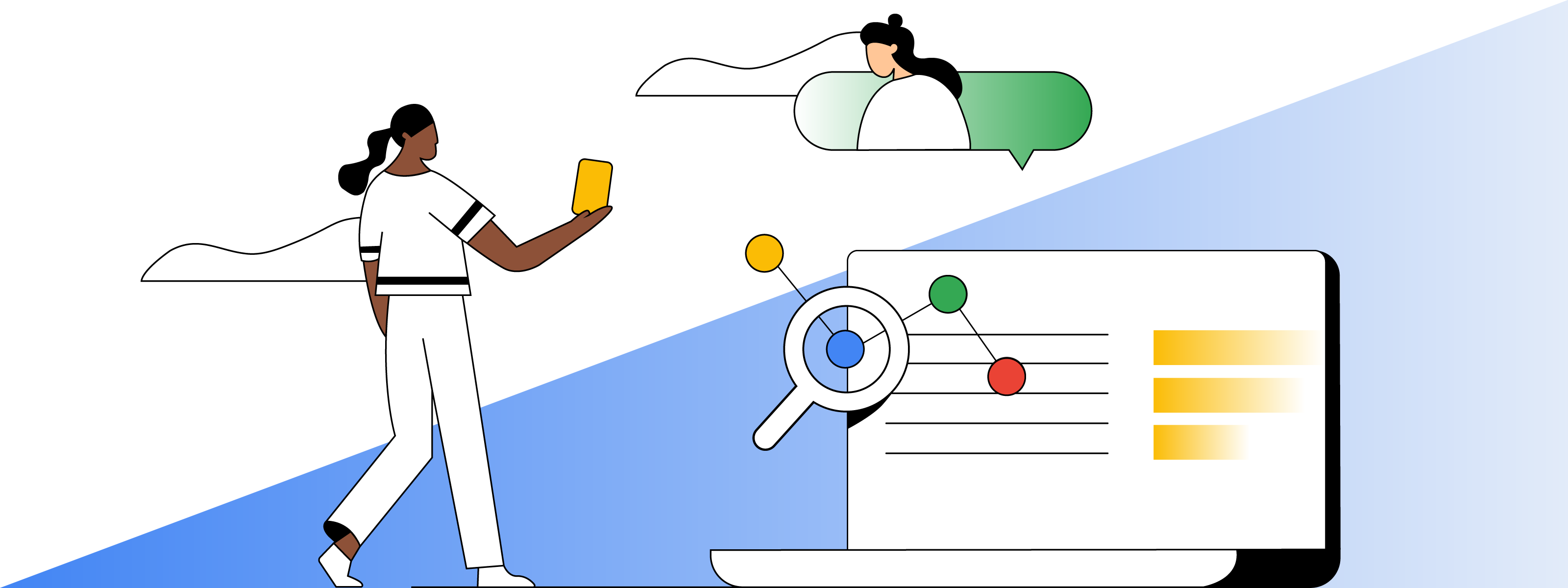 Image to accompany a call to participate in Google Cloud community research.